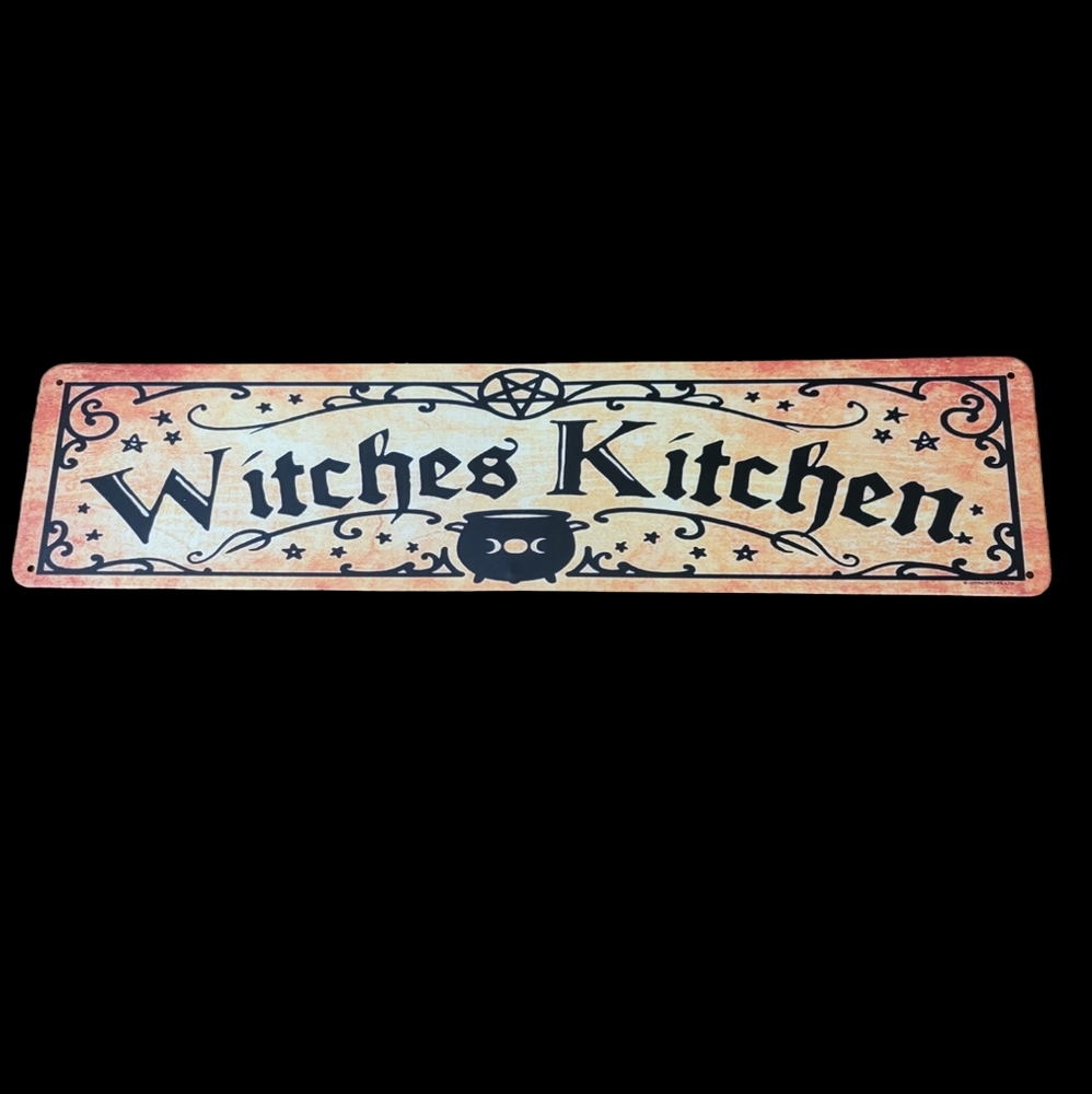 Witches Kitchen Tin Sign